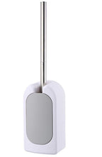 Load image into Gallery viewer, 10*7.5*19.2cm grey Nordic wall-mounted toilet brush set, cleaning brush, toilet brush, toilet cleaning brush, toilet brush holder AZ22456
