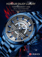 Load image into Gallery viewer, Watches stainless steel wristwatches business quartz watch