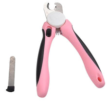 Lade das Bild in den Galerie-Viewer, 16*5.5cm pink Dog Nail Clipper-Pet Cat Toe Claw Trimmer Scissors Pet Grooming Tool AZ19549
