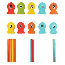 Lade das Bild in den Galerie-Viewer, 25*18.5*4cm Wooden multifunctional fishing learning box children's learning arithmetic educational toy AZ22587