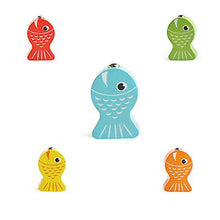 Lade das Bild in den Galerie-Viewer, 25*18.5*4cm Wooden multifunctional fishing learning box children's learning arithmetic educational toy AZ22587