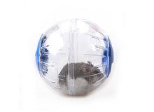 Lade das Bild in den Galerie-Viewer, 12cm blue Hamster toy supplies mouse ball golden silk bear crystal running ball rolling ball rolling wheel running ball 12cm AZ18801