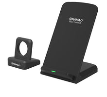 Lade das Bild in den Galerie-Viewer, 2# Multifunctional wireless fast mobile phone charger with watch holder AZ12613