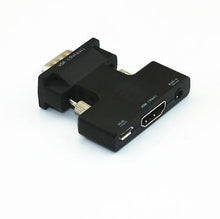 Load image into Gallery viewer, 1080P HDMI Female to VGA Male with Audio Output Cable Converter Adapter Lead AZ13361