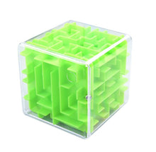 Load image into Gallery viewer, 2Pcs pink 3D Maze Rolling Ball Magic Cube , Transparent Six Sided Puzzle Toy AZ1416