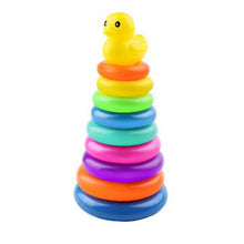 Lade das Bild in den Galerie-Viewer, 9 floors Stacking Rings Toy,rainbow Rings Stacker for Toddler learning Toys AZ12588