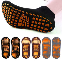 Load image into Gallery viewer, 2Pair Adult Anti Skid Yoga Trampoline Playground Sports Breathable Cotton Floor Socks