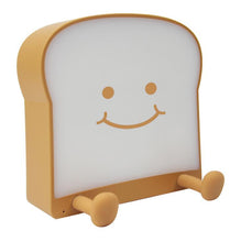 Load image into Gallery viewer, 3# Toast Bread Night Light USB Rechargeable Timer Light Single and Double Side Luminous Bedside Light AZ12911