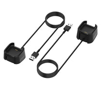 Lade das Bild in den Galerie-Viewer, 1m black Replaceable Usb Charger Charging Stand Holder Cable Adapter For Bracelet Watch AZ11523