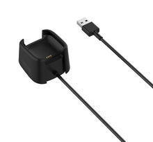 Lade das Bild in den Galerie-Viewer, 1m black Replaceable Usb Charger Charging Stand Holder Cable Adapter For Bracelet Watch AZ11523