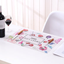 Lade das Bild in den Galerie-Viewer, 2PCs Fresh Fruit Printed Placemat PVC Anti-Scald Thermal Shielded Table Mat