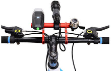 Load image into Gallery viewer, 10cm black Aluminum alloy bicycle extension rod, multi-function extension bracket AZ10366