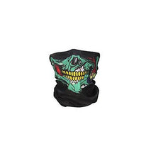 Lade das Bild in den Galerie-Viewer, 2Pcs green Multifunctional outdoor seamless windproof sunscreen collar, riding mask AZ10963