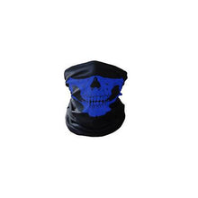 Load image into Gallery viewer, 2Pcs blue Multifunctional outdoor seamless windproof sunscreen collar, riding mask AZ10961
