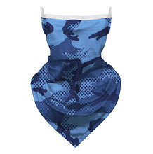 Load image into Gallery viewer, 2Pcs 7# Children's ear-mounted cycling mask, ice silk mesh, breathable and sunscreen sports headscarf AZ10686