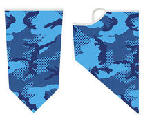 Load image into Gallery viewer, 2Pcs 7# Children's ear-mounted cycling mask, ice silk mesh, breathable and sunscreen sports headscarf AZ10686