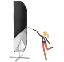 Load image into Gallery viewer, 30*81*45cm Outdoor sunshade umbrella cover, garden waterproof and dustproof banana umbrella cover AZ21783