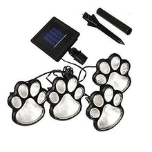 Load image into Gallery viewer, 2 pcs color light Solar 4 LED Dog Claw Shape Underground light Lights, Outdoor Garden Lawn Lights AZ16197