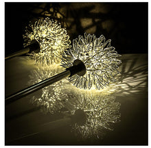 Lade das Bild in den Galerie-Viewer, 2 pcs warm light Solar simulation dandelion yard decoration light, LED waterproof garden light AZ17230