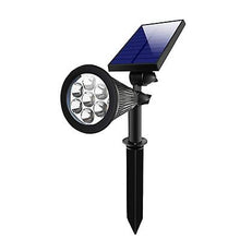 Load image into Gallery viewer, 2 pcs white light 7 LED Solar Outdoor Waterproof Lawn Light, Colorful Spotlight AZ22999