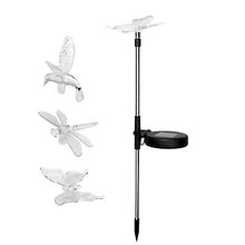 Load image into Gallery viewer, 2pcs Solar lawn lights, dragonflies, butterflies, hummingbirds garden lights AZ20228