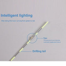 Lade das Bild in den Galerie-Viewer, Fishing Floats BS-808 Intelligent alarm bite hook color electronic drift luminous drift microgravity induction night fishing float