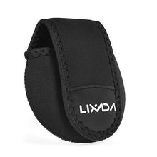 Load image into Gallery viewer, 2pcs Tackle Bags Boxes Spinning Wheel Baitcasting Fishing Reel Bag Protective Case Black