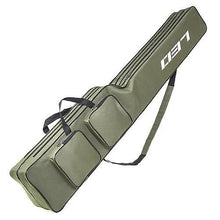 Load image into Gallery viewer, Multiple Tackle Bags Boxes Two Layer 130cm Fishing Rod Reel Bag Fishing Pole Gear Tackle Tool Carry Case Carrier