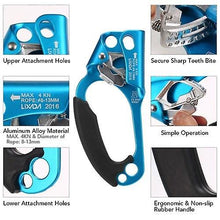 Load image into Gallery viewer, Jump Ropes Hand Ascender Rope Clamp Climbing Ascender Rock Rappelling Equipment accessories