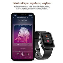 Lade das Bild in den Galerie-Viewer, Smart Watches ID205L BT5.0 Intelligent Watch Full Touch Heart Rate Monitoring Information Reminder 9 Exercise Modes Fitness Wear (Pink)