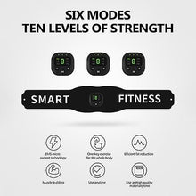 Load image into Gallery viewer, Jump Ropes Intelligent Digital Display EMS Micro Current Abdominal Muscle Sticker Fitness Belt Home Muscle Training Device accessories