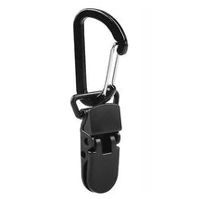 Load image into Gallery viewer, 10pcs Carabiners Tarp Awning Clamp Clips Tent Snaps Hangers Camping Tent Tighten Lock Grip Clamp with Carabiner for Outdoor Camping Farming Garden