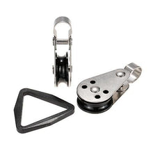 Load image into Gallery viewer, Kayak Kayak Canoe Anchor Trolley Kit System Pulley Cleat Pad eyes with 30ft Rope Kayak accessories