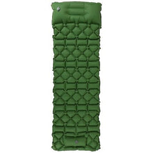 Load image into Gallery viewer, Air Mattresses Inflatable Sleeping Pad Mat with Pillow Foot Pump Air Mattress for for Backpacking Hiking Traveling