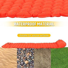 Load image into Gallery viewer, Air Mattresses Inflatable Sleeping Pad Mat with Pillow Foot Pump Air Mattress for for Backpacking Hiking Traveling