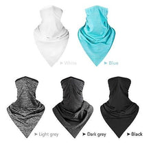 Lade das Bild in den Galerie-Viewer, 2pcs Masks Summer Ice Silk Triangle Scarf Face Mask