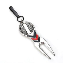 Lade das Bild in den Galerie-Viewer, 2PCS Golf Accessory Sets Golf Divot Repair Tool Golf Pitchfork Pitch Groove Cleaner Golf Training Aids