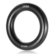 Lade das Bild in den Galerie-Viewer, 2PCS Hammock Parts Accessories Outdoor Rappel Ring 22KN Rock Mountain Climbing O-ring Adventure Tree Climbing Hammock O-Ring Equipment