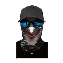 Load image into Gallery viewer, 2pcs Masks Cool Robot Skeleton Halloween Mask Scarf