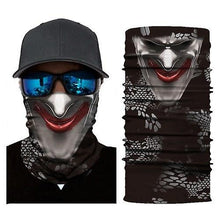 Load image into Gallery viewer, 2pcs Masks Cool Robot Skeleton Halloween Mask Scarf