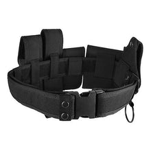 Load image into Gallery viewer, Climbing Webbing Outdoor Tactical Belt Law Enforcement Modular Equipment Police Security Military Duty Utility Belt with Pouches Holster Gear