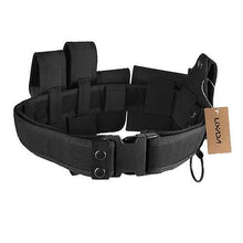 Load image into Gallery viewer, Climbing Webbing Outdoor Tactical Belt Law Enforcement Modular Equipment Police Security Military Duty Utility Belt with Pouches Holster Gear