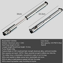 Lade das Bild in den Galerie-Viewer, Bicycle Bike Pumps Pump Hand Air Pump