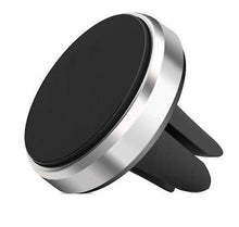 Load image into Gallery viewer, 2Pcs black Universal Magnetic in Car Mobile Phone Holder Air Vent Phone Mount for iPhone AZ16289