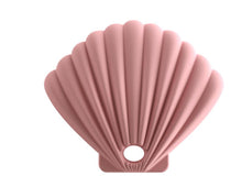 Load image into Gallery viewer, 3pcs pink Shell shape silicone mask storage box, dustproof and waterproof for repeated use AZ17420