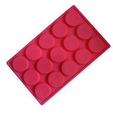 Lade das Bild in den Galerie-Viewer, 1pcs 31*19*1.5cm 15 grid round cake mold, DIY silicone mold AZ14829