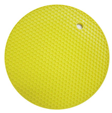 Load image into Gallery viewer, 10pcs yellow silicone heat insulation coaster, waterproof and non-slip AZ17815