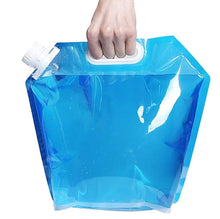 Load image into Gallery viewer, 2Pcs 10L outdoor foldable water bag, portable hiking camping water storage bag AZ22184