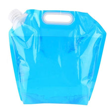 Load image into Gallery viewer, 2Pcs 10L outdoor foldable water bag, portable hiking camping water storage bag AZ22184