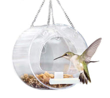Load image into Gallery viewer, Hanging outdoor bird feeding box AZ18043